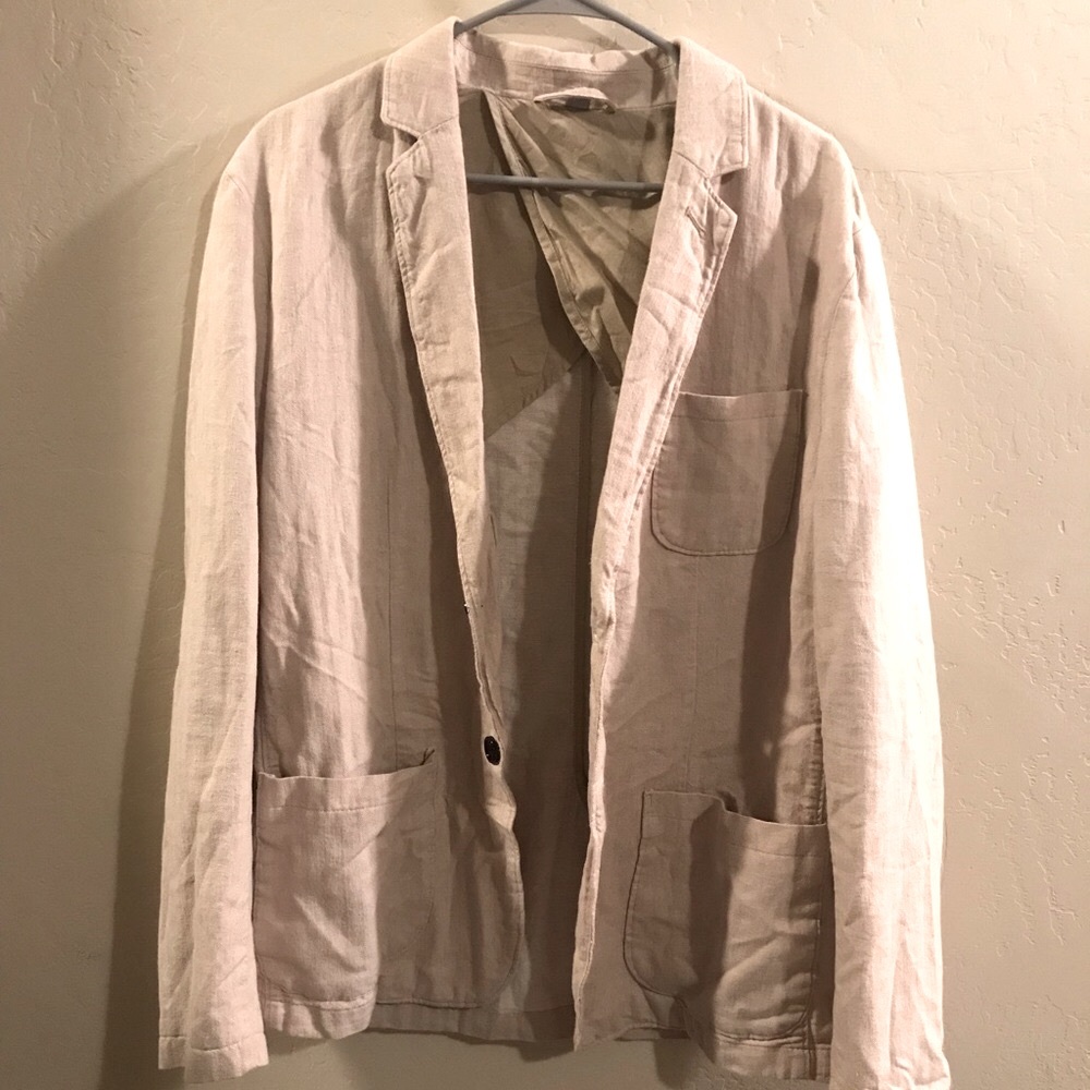 Men’s Goodfellow Tan Jacket/Blazer Large